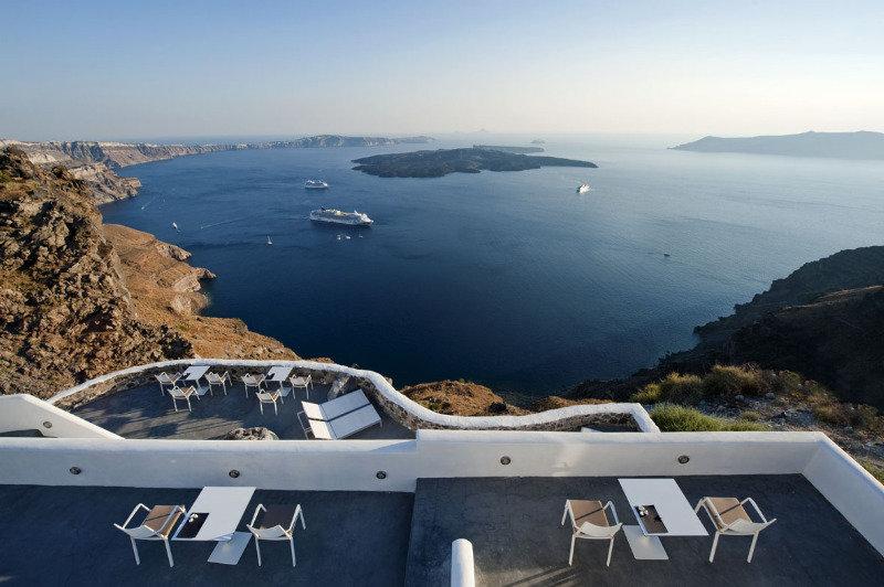 Vista Mare Suites Imerovígli Buitenkant foto
