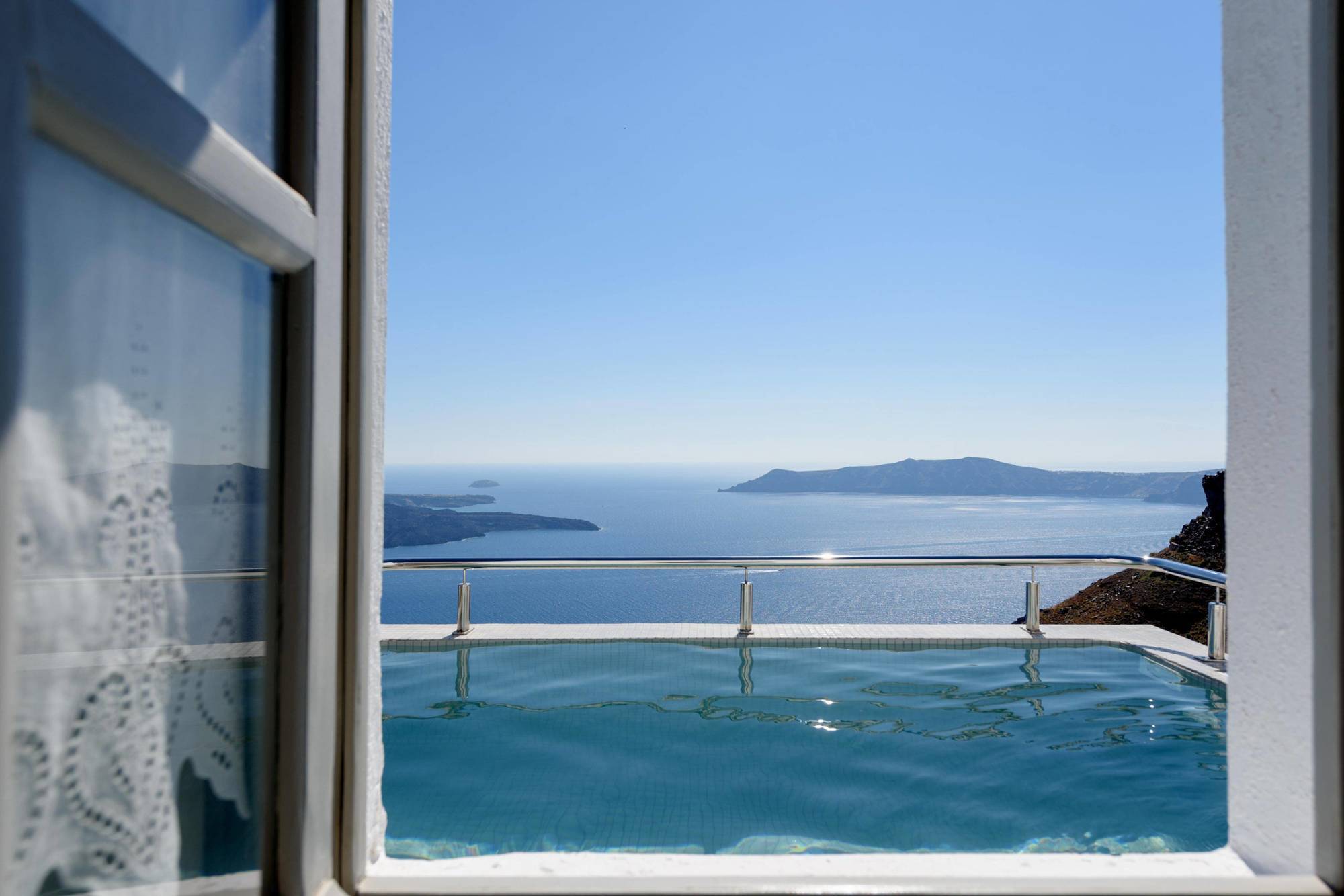 Vista Mare Suites Imerovígli Buitenkant foto