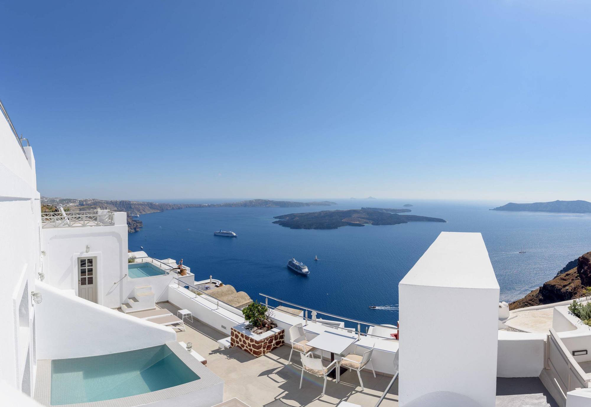 Vista Mare Suites Imerovígli Buitenkant foto