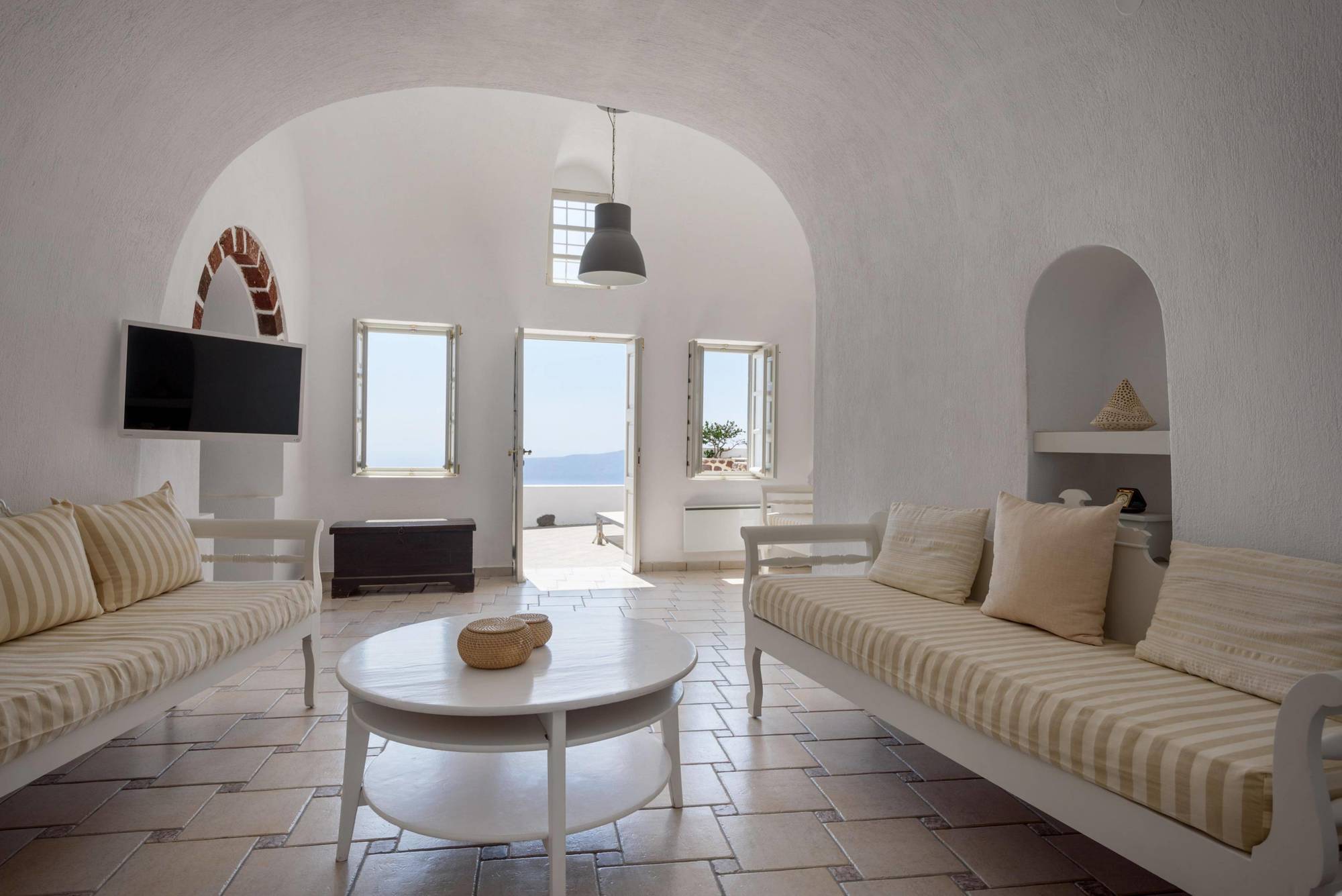 Vista Mare Suites Imerovígli Buitenkant foto