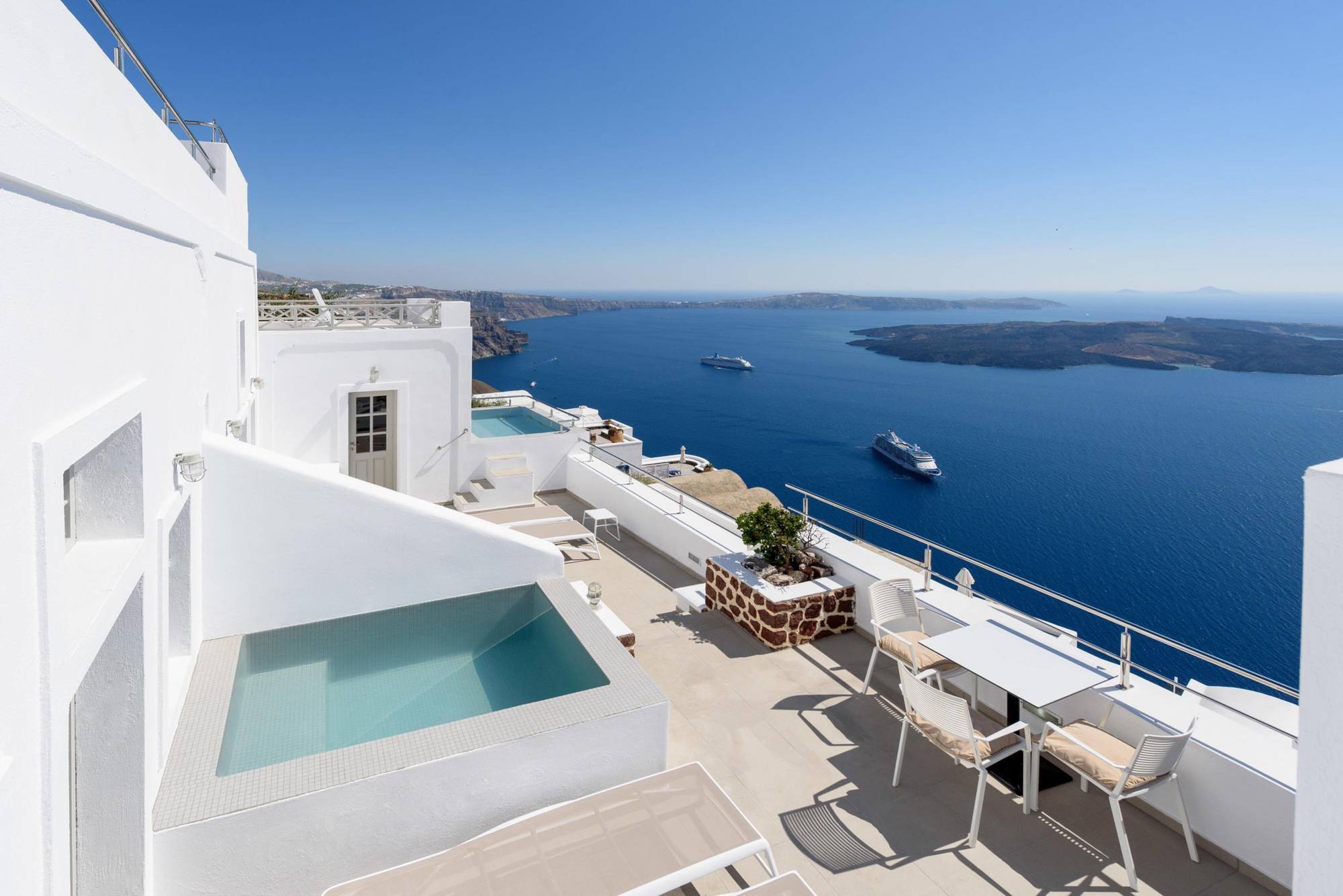 Vista Mare Suites Imerovígli Buitenkant foto