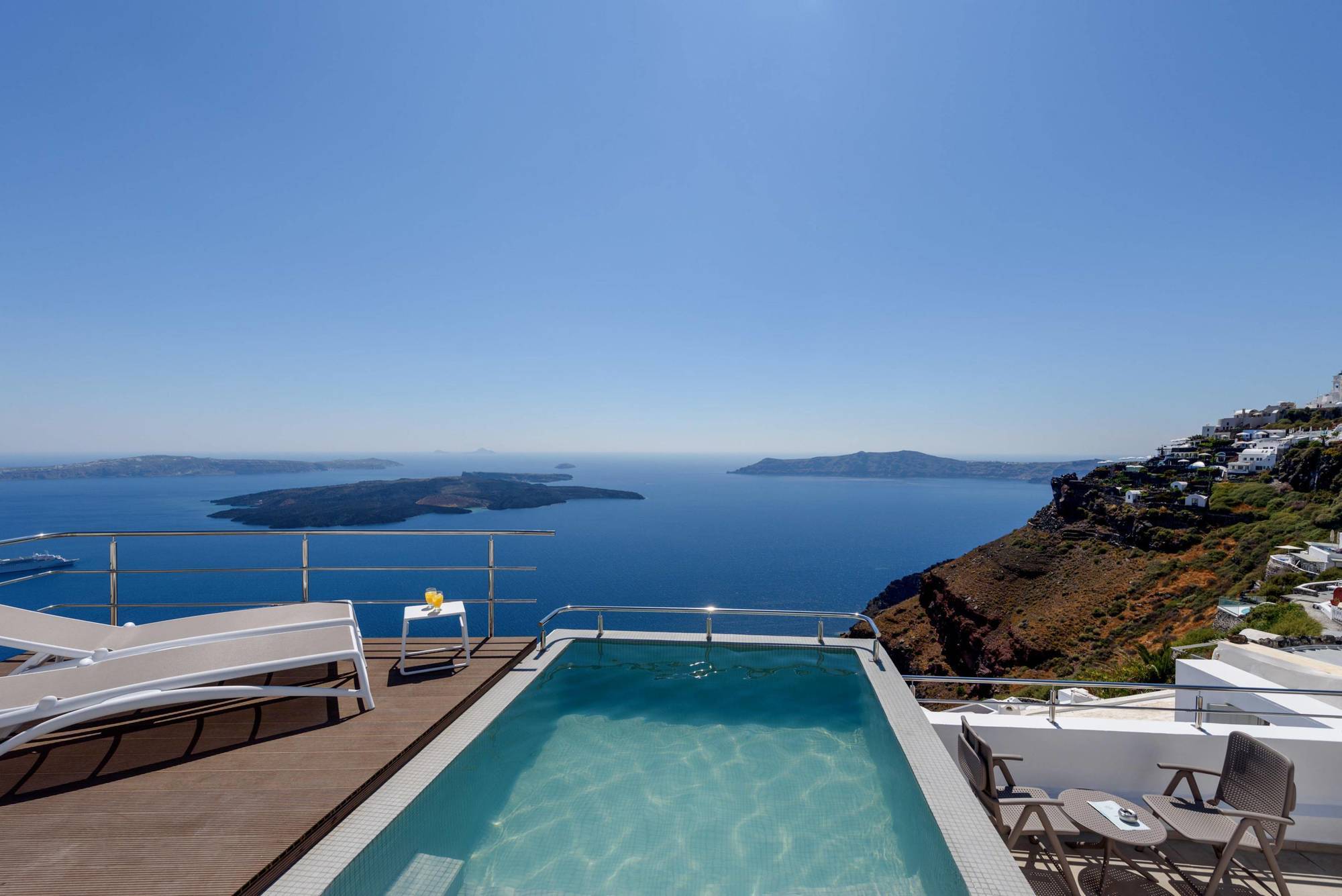Vista Mare Suites Imerovígli Buitenkant foto