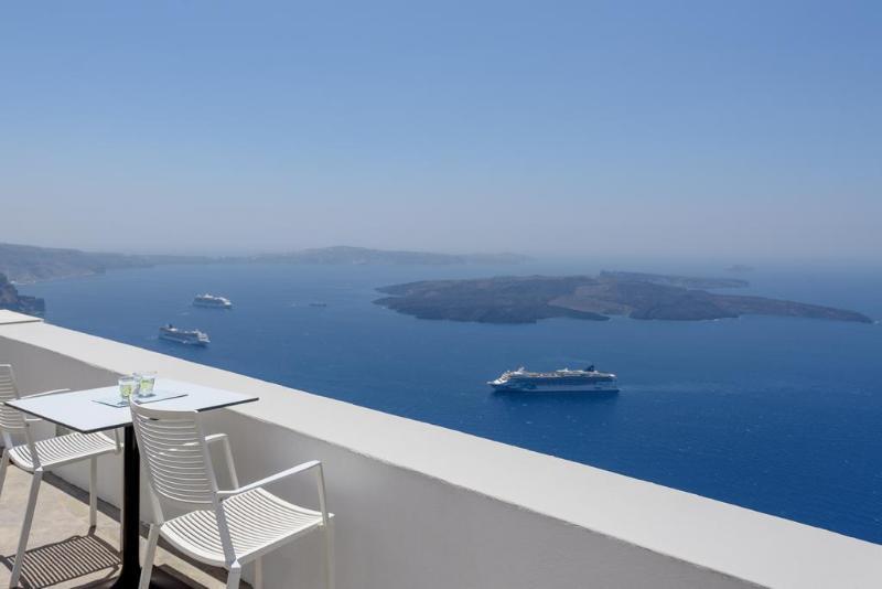 Vista Mare Suites Imerovígli Buitenkant foto